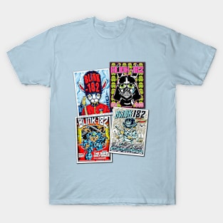 Retro Gig Posters - BLINK RABBITS T-Shirt